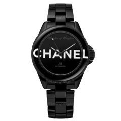 Chanel J12 Black Ceramic Steel Limited Edition 38 mm H7418