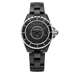 H3828 | Chanel J12 Intense Black 33mm Quartz watch. Buy Online