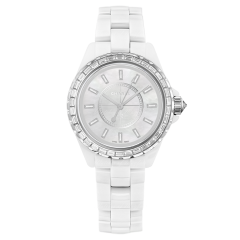 H3385 | Chanel J12 Jewellery Baguette Cut Diamonds 33 mm watch. Buy Online