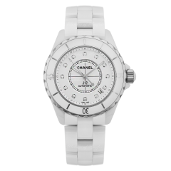 H1629 | Chanel J12 White Ceramic & Steel Automatic 38mm watch. Buy Online