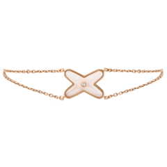 Chaumet Jeux de Liens Pink Gold Opal Diamond Bracelet 083052