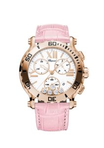 283581-5001 | Chopard Happy Sport 42 mm Chrono watch. Buy Online