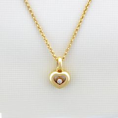 794854-0001 | Chopard Happy Diamonds Icons Yellow Gold Diamond Pendant