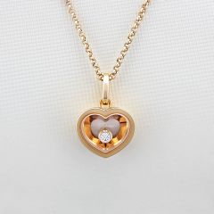 797773-5001 | Buy Online Very Chopard Rose Gold Diamond Pendant