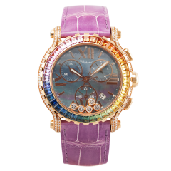 283582-5017 | Chopard Happy Sport Chronograph 42 mm watch. Buy Online
