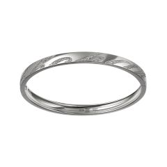 Chopard Chopardissimo White Gold Diamond Bangle Size M 857940-1302