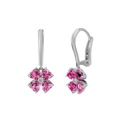 Chopard For You White Gold Pink Sapphire Earrings 839370-1003