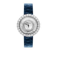 205369-1001 | Chopard Happy Diamonds White Gold Diamond 28.6mm watch. Buy Online