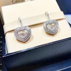 837209-1001 | Buy Chopard Happy Diamonds White Gold Diamond Earrings