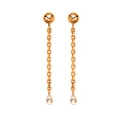 839082-5001 | Buy Chopard Happy Diamonds Rose Gold Diamond Earrings