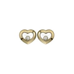 Chopard Happy Diamonds Icons Ear Pins Yellow Gold 83A054-0001