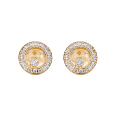 Chopard Happy Diamonds Icons Ear Pins Rose Gold 83A017-5201