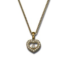 Chopard Happy Diamonds Icons Yellow Gold Pendant 79A054-0201