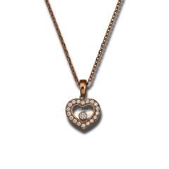 Chopard Happy Diamonds Icons Rose Gold Pendant 79A054-5201