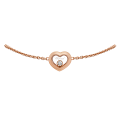 Chopard Happy Diamonds Icons Rose Gold Diamond Bracelet 85A054-5001