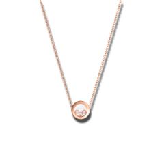 81A018-5001|Buy Chopard Happy Diamonds Icons Rose Gold Diamond Pendant