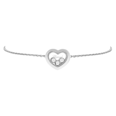 Chopard Happy Diamonds Icons White Gold Diamond Bracelet 85A611-1001