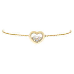 Chopard Happy Diamonds Icons Yellow Gold Diamond Bracelet 85A611-0001