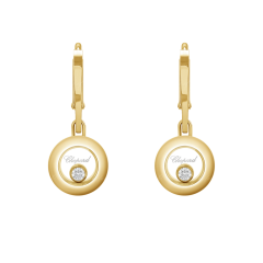 Chopard Happy Diamonds Icons Yellow Gold Diamond Earrings 83A017-0301