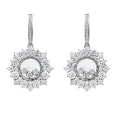 Chopard Happy Diamonds Joaillerie White Gold Diamond Earrings 83A379-1001