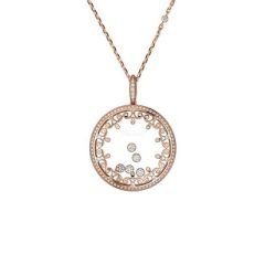 799475-5202 | Buy Chopard Happy Diamonds Rose Gold Diamond Pendant