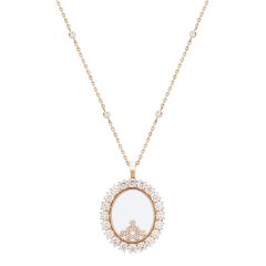79A051-5001 | Buy Chopard Happy Diamonds Rose Gold Diamond Pendant
