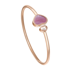 857482-5705 | Chopard Happy Diamonds Rose Gold Pearl Diamond Bracelet
