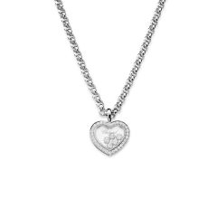 Chopard Happy Diamonds White Gold Diamond Pendant Size L 794516-1001