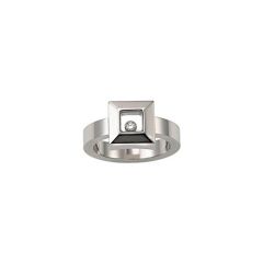 822938-1112 |Chopard Happy Diamonds White Gold Diamond Ring Size 55