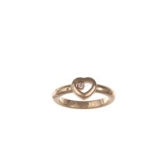Chopard Happy Diamonds Yellow Gold Diamond Ring Size 44 822889-0001