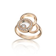 Chopard Happy Dreams Rose Gold Diamond Ring 829769-5041