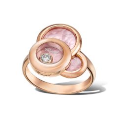 829769-5067 | Buy Online Chopard Happy Dreams Rose Gold Diamond Ring