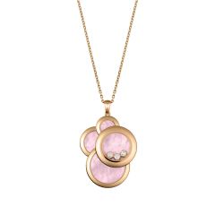 Chopard Happy Dreams Rose Gold Pearl Diamond Pendant 799769-5007