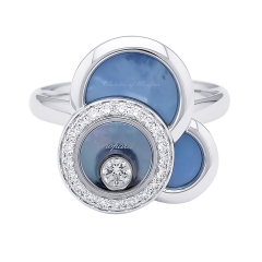 829769-1069 | Buy Online Chopard Happy Dreams White Gold Diamond Ring