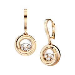 839216-5001 | Buy Chopard Happy Emotions Rose Gold Diamond Earrings