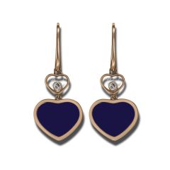 837482-5510 | Buy Chopard Happy Hearts Rose Gold Lapis Lazuli Earrings