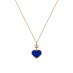 797482-5501 | Buy Chopard Happy Hearts Rose Gold Lapis Lazuli Pendant