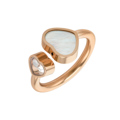 829482-5308 | Buy Chopard Happy Hearts Rose Gold Mother-of-Pearl Ring