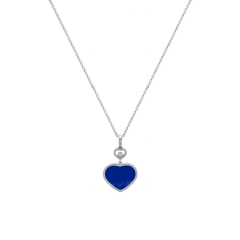 797482-1501|Buy Online Chopard Happy Hearts White Gold Diamond Pendant