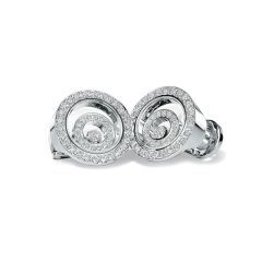 Chopard Happy Spirit White Gold Diamond Earrings 845422-1001
