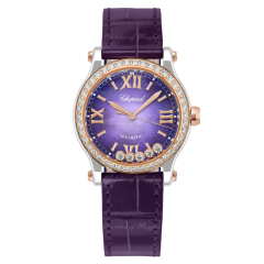 278608-6012 | Chopard Happy Sport Diamonds Automatic 33 mm watch. Buy Online