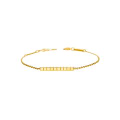857702-0001 | Buy Online Chopard Ice Cube Yellow Gold Bracelet
