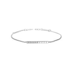 857702-1002 | Buy Online Chopard Ice Cube White Gold Diamond Bracelet
