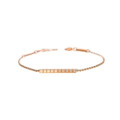 857702-5002 | Buy Online Chopard Ice Cube Rose Gold Diamond Bracelet
