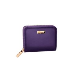 95015-0417 | Chopard Ice Cube Purple Box Calfskin Leather Mini Wallet