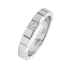 Chopard Ice Cube White Gold Diamond Ring Size 50 829834-1066