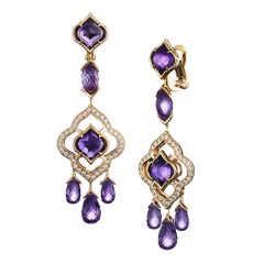 849723-5001|Buy Chopard IMPERIALE Pendant Rose Gold Amethyst Earrings