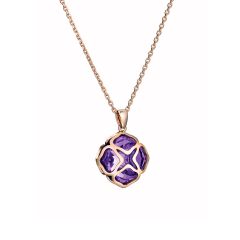 799221-5003 | Buy Online Chopard IMPERIALE Rose Gold Amethyst Pendant