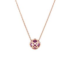 819225-5001 | Buy Online Chopard IMPERIALE Rose Gold Amethyst Pendant