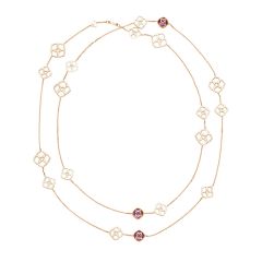Chopard IMPERIALE Rose Gold Amethyst Necklace 819392-5002